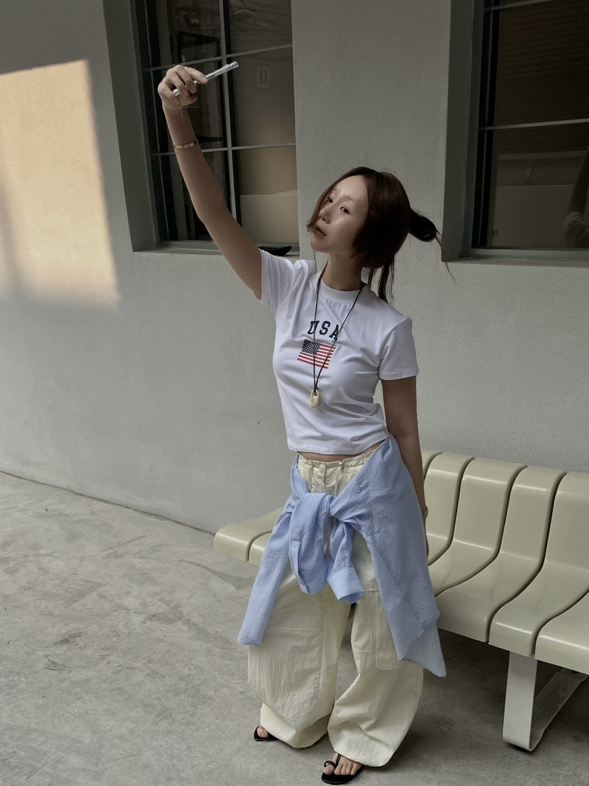 MADE-P東大門直郵女裝新品休閑26春夏推薦人氣真品時尚T恤MADE-PT恤