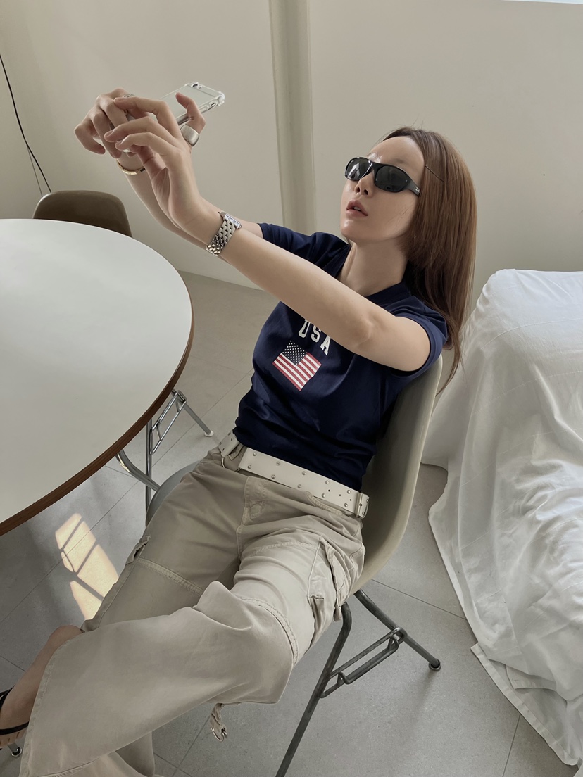 MADE-P東大門直郵女裝新品休閑26春夏推薦人氣真品時尚T恤MADE-PT恤