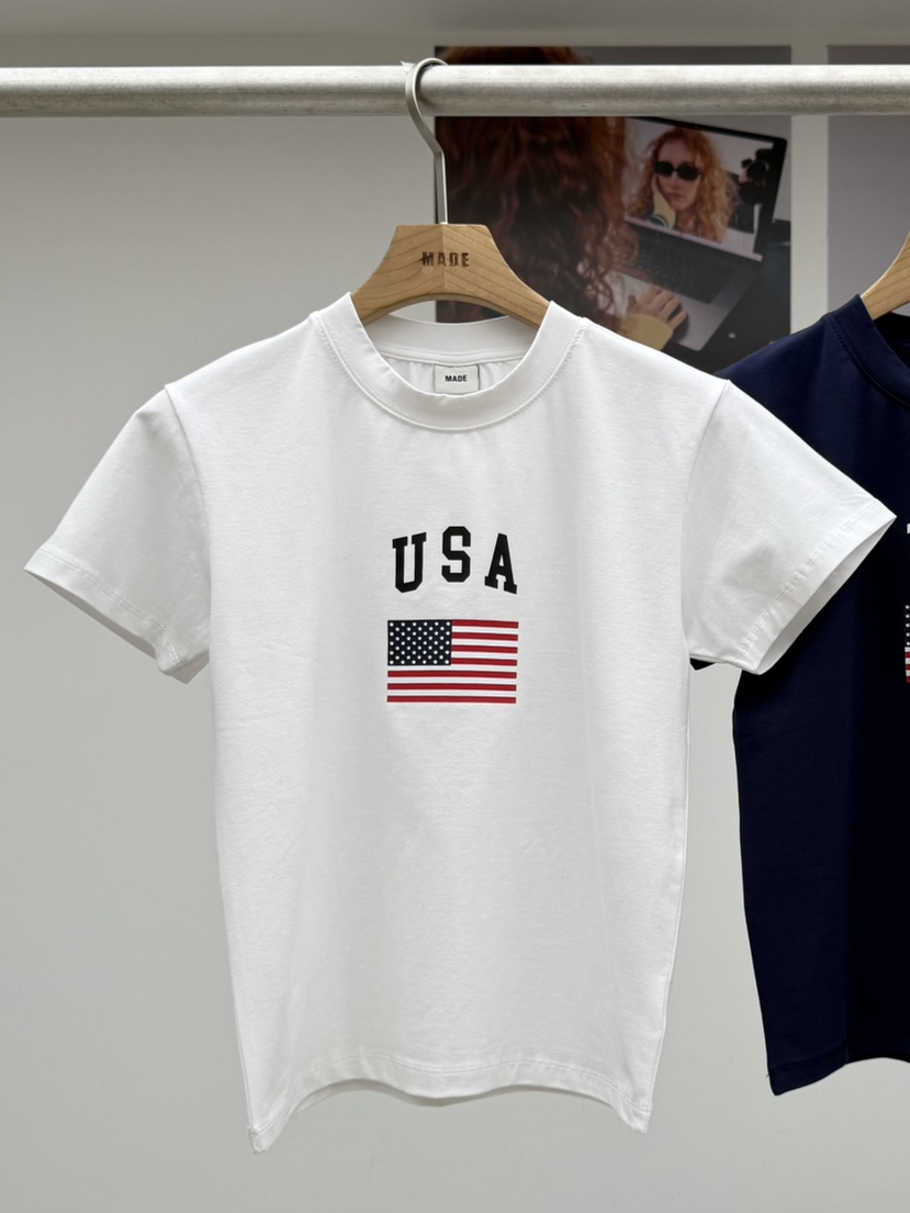 MADE-P東大門直郵女裝新品休閑26春夏推薦人氣真品時尚T恤MADE-PT恤圖色2