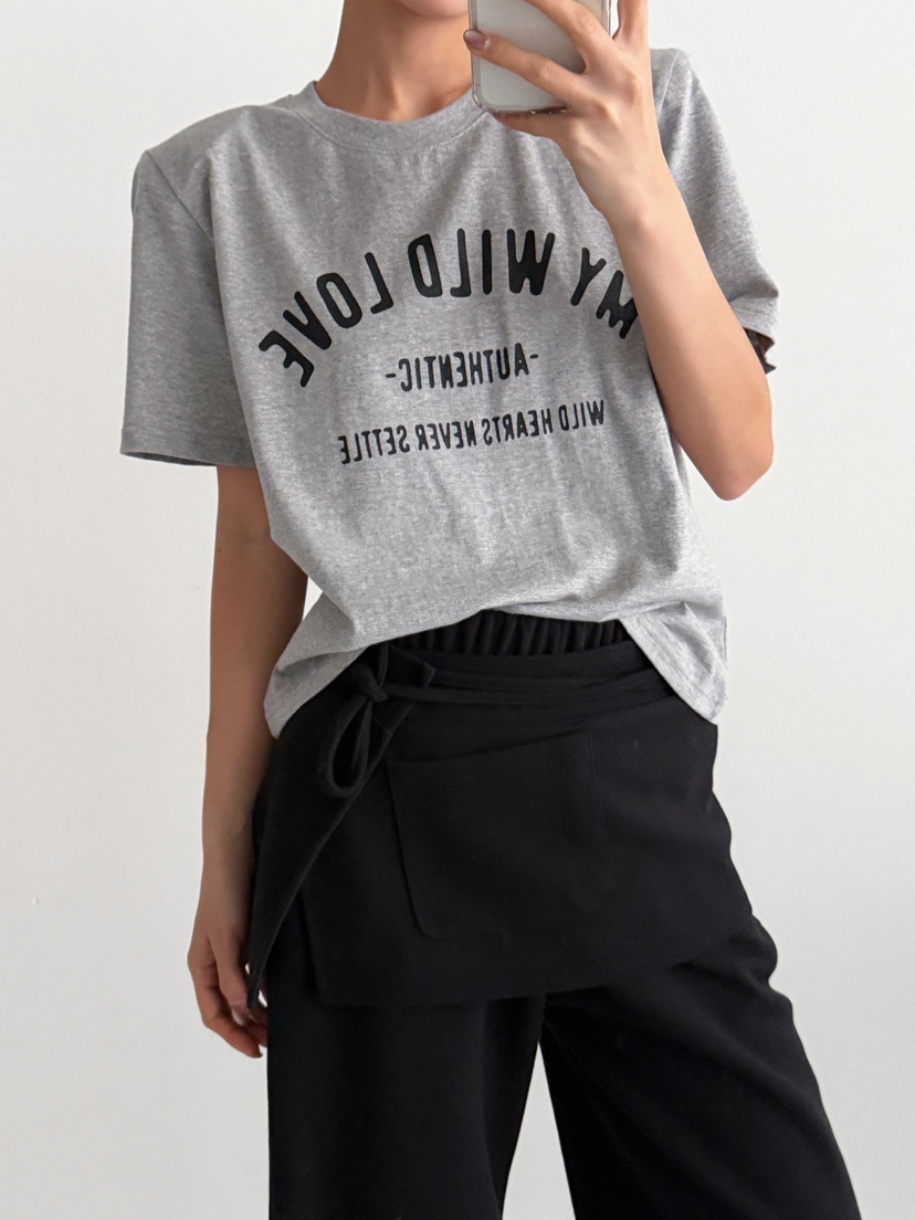 CELEBRITY-A東大門直郵女裝新品26春夏推薦時尚職業休閑T恤CELEBRITY-AT恤