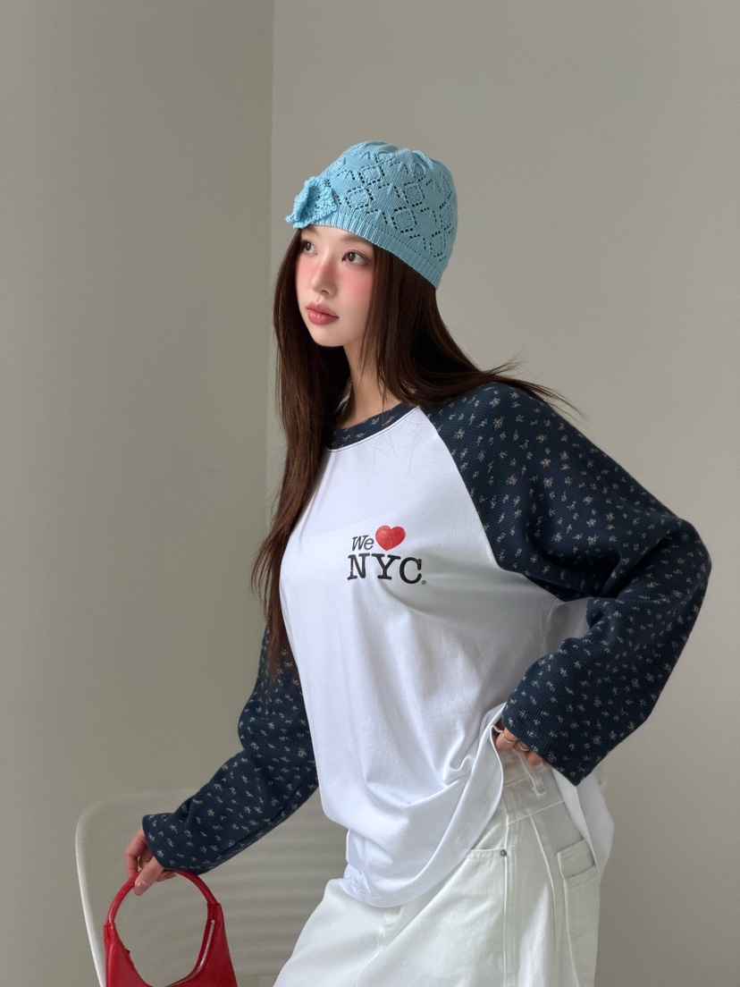 MAISONDEGLORY東大門代購女士新品職業熱賣真品休閑長袖T恤MAISON DE GLORY長袖T恤