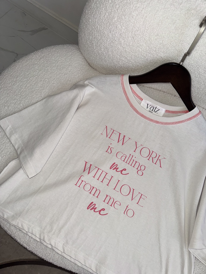 바츠東大門實拍女士新款26春夏人氣時尚職業推薦休閑熱賣T恤VatzT恤