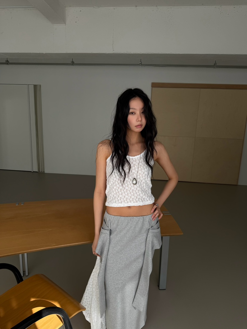 AWESOMESAUCE東大門直郵女士新款人氣時尚休閑推薦吊帶背心AWESOME SAUCE吊帶/背心