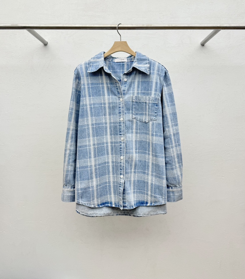 RE:FRESH-L東大門實拍女士新品熱賣推薦時尚真品襯衫蕾絲衫RE:FRESH襯衫/蕾絲衫圖色1