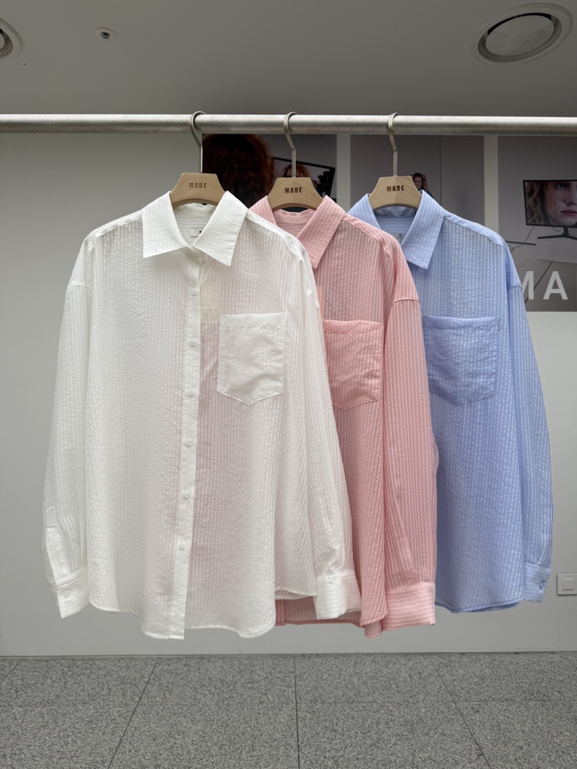 MADE-P韓國代購女裝新品時尚真品推薦熱賣人氣襯衫蕾絲衫MADE-P襯衫/蕾絲衫