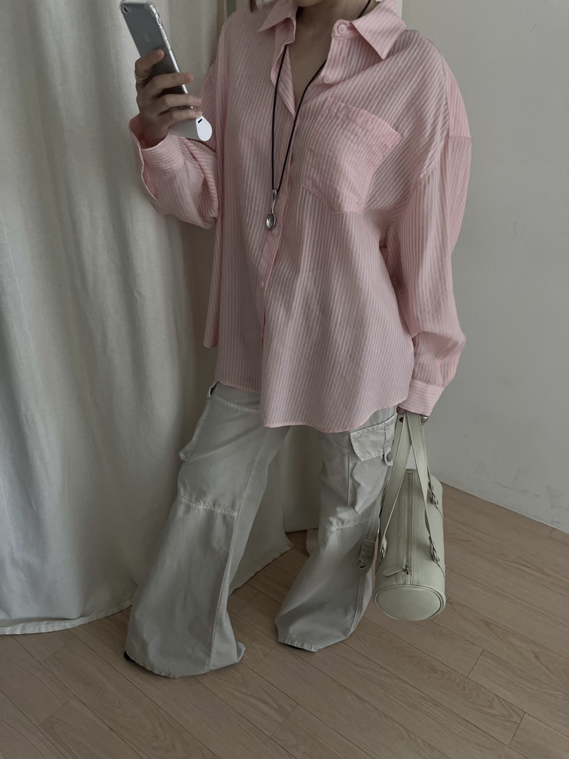 MADE-P韓國代購女裝新品時尚真品推薦熱賣人氣襯衫蕾絲衫MADE-P襯衫/蕾絲衫