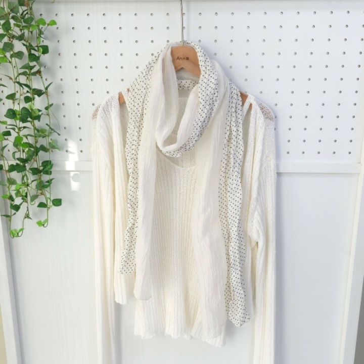 EBADA東大門實拍女裝新品真品26春夏熱賣職業推薦圍巾披肩EBADA圍巾/披肩