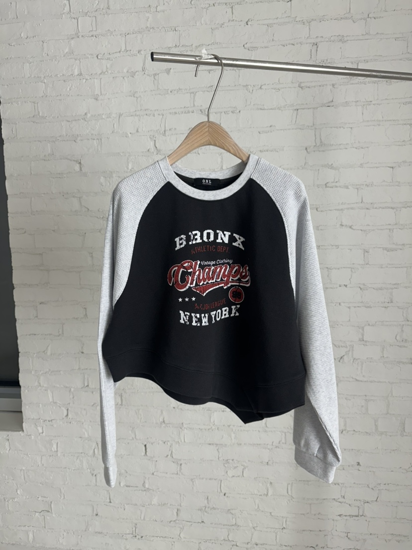 ONL東大門實拍女裝新品26春夏職業休閑推薦熱賣真品時尚衛衣ONL衛衣圖色1