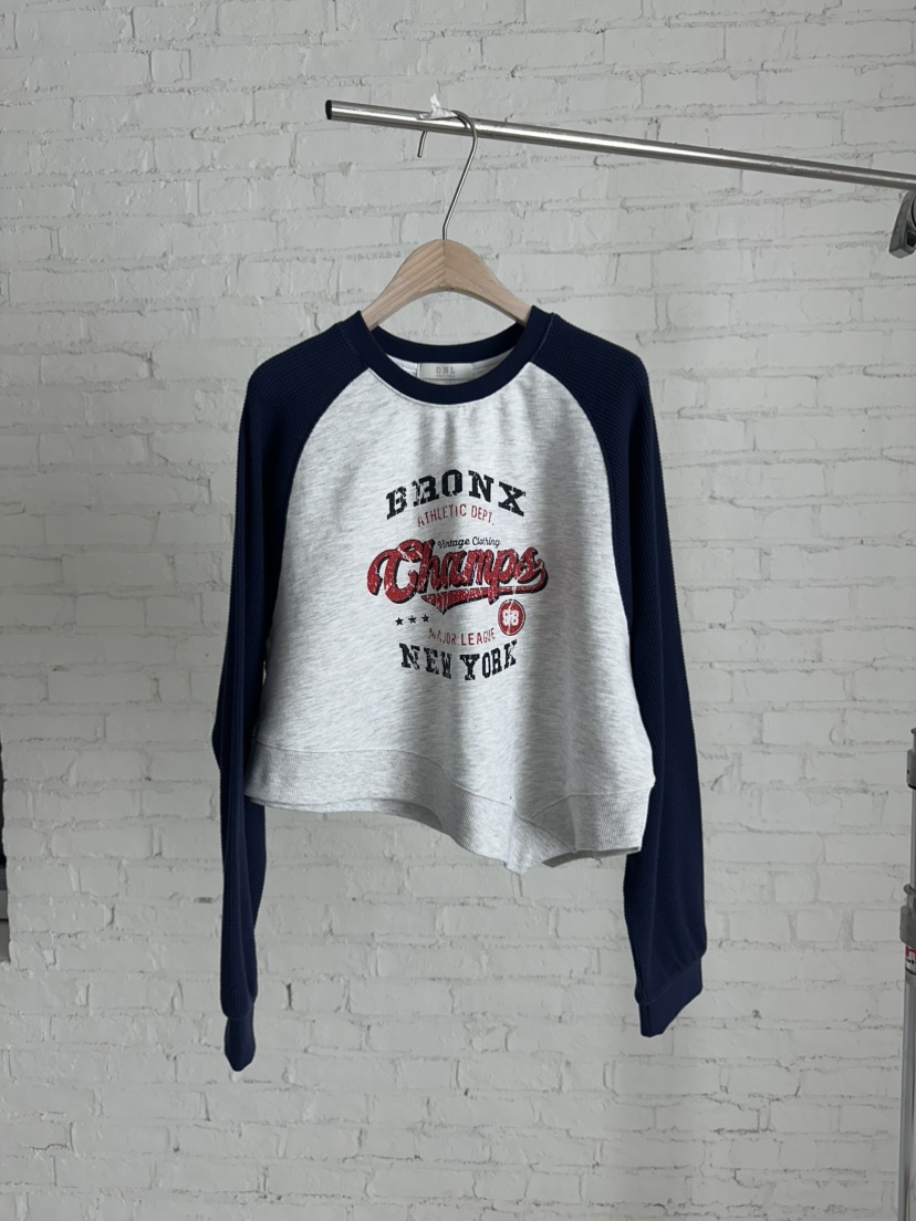 ONL東大門實拍女裝新品26春夏職業休閑推薦熱賣真品時尚衛衣ONL衛衣圖色2