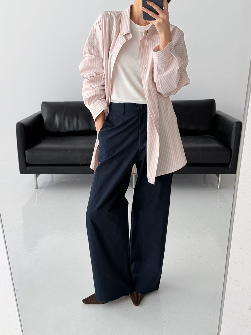 CELEBRITY-A東大門實拍女士新款職業推薦人氣26春夏褲子雙層CELEBRITY-A褲子