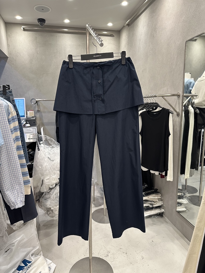 CELEBRITY-A東大門實拍女士新款職業推薦人氣26春夏褲子雙層CELEBRITY-A褲子圖色3