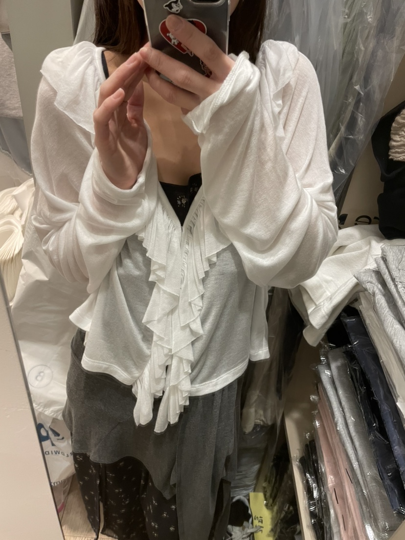 ORMORE東大門直郵女士新款人氣真品熱賣時尚推薦長袖T恤開衫ORMORE長袖T恤