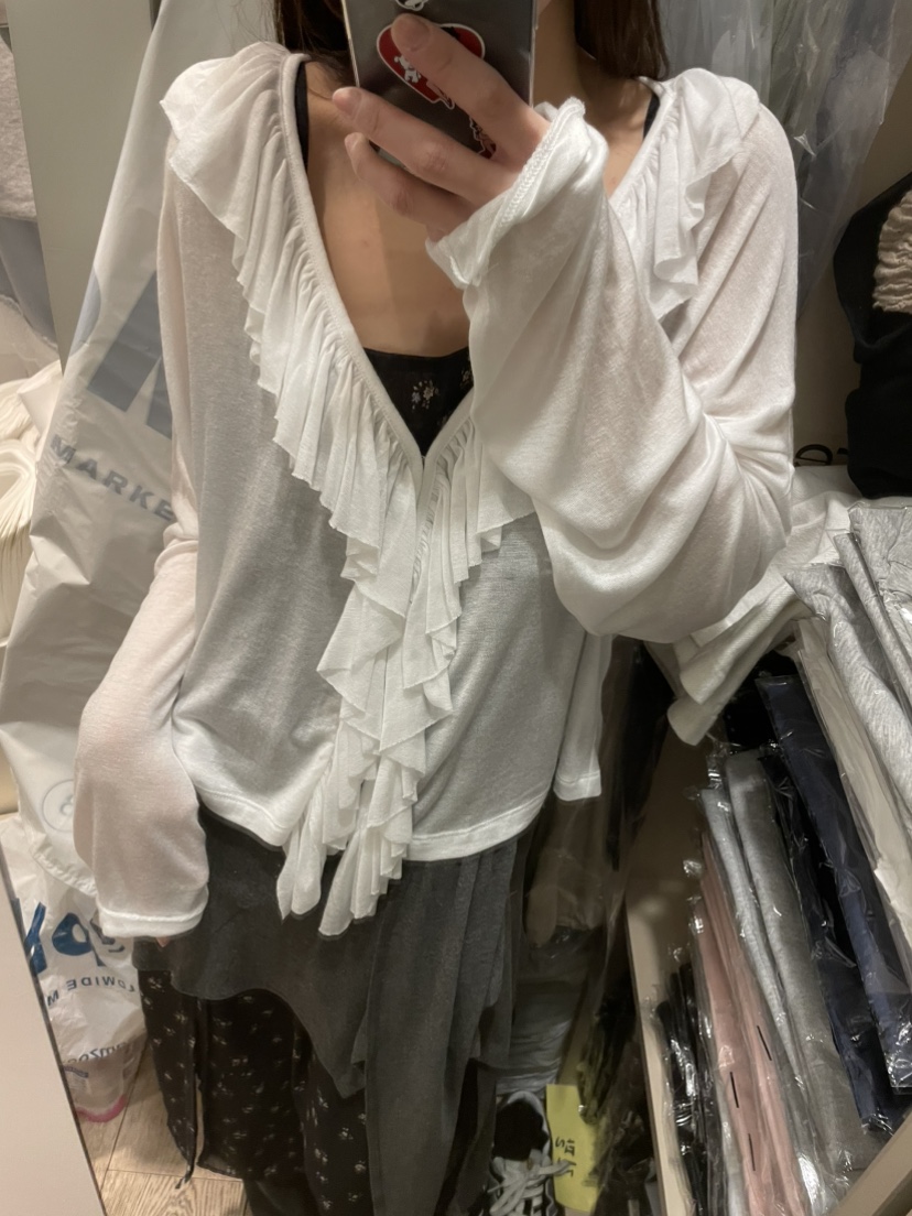 ORMORE東大門直郵女士新款人氣真品熱賣時尚推薦長袖T恤開衫ORMORE長袖T恤