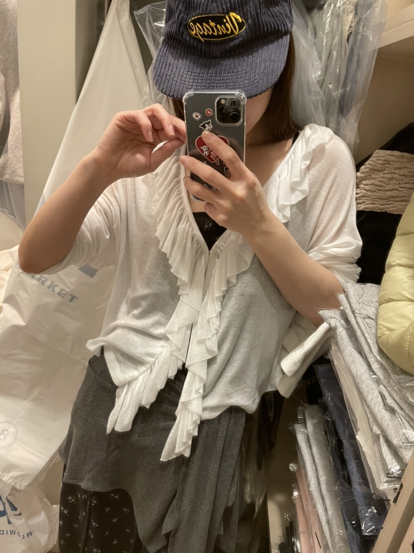 ORMORE東大門直郵女士新款人氣真品熱賣時尚推薦長袖T恤開衫ORMORE長袖T恤