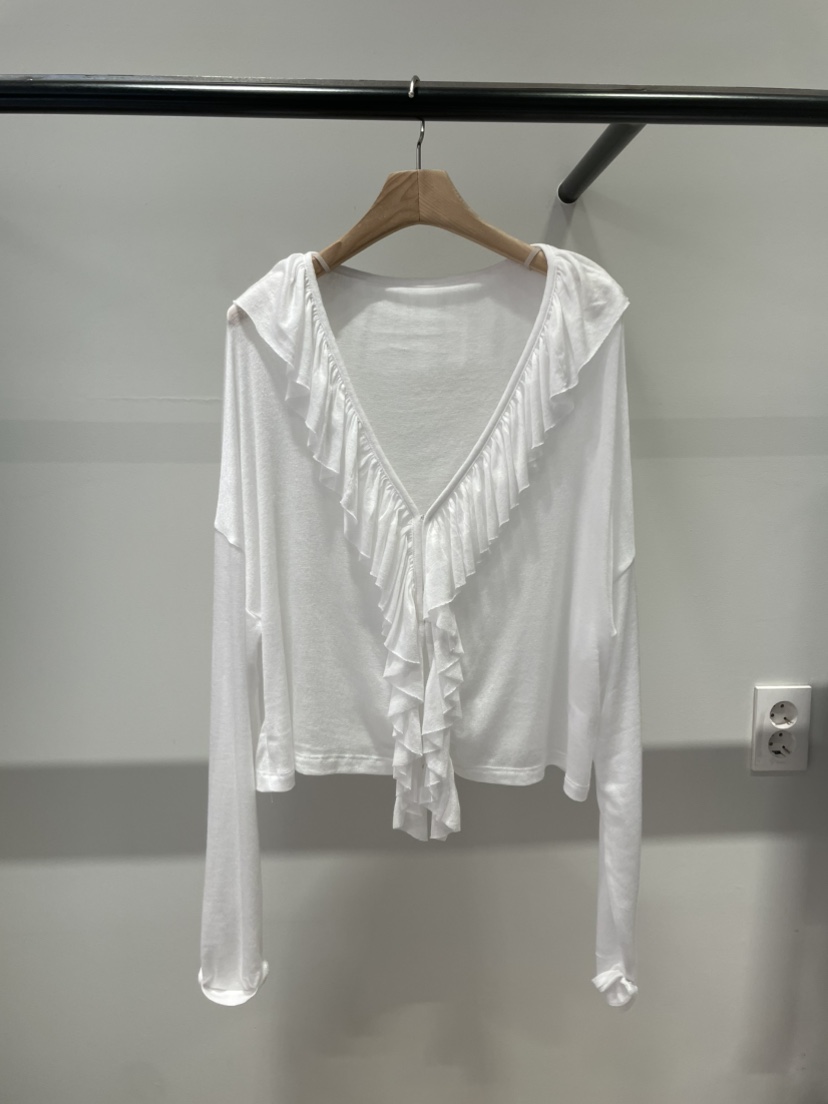 ORMORE東大門直郵女士新款人氣真品熱賣時尚推薦長袖T恤開衫ORMORE長袖T恤圖色1