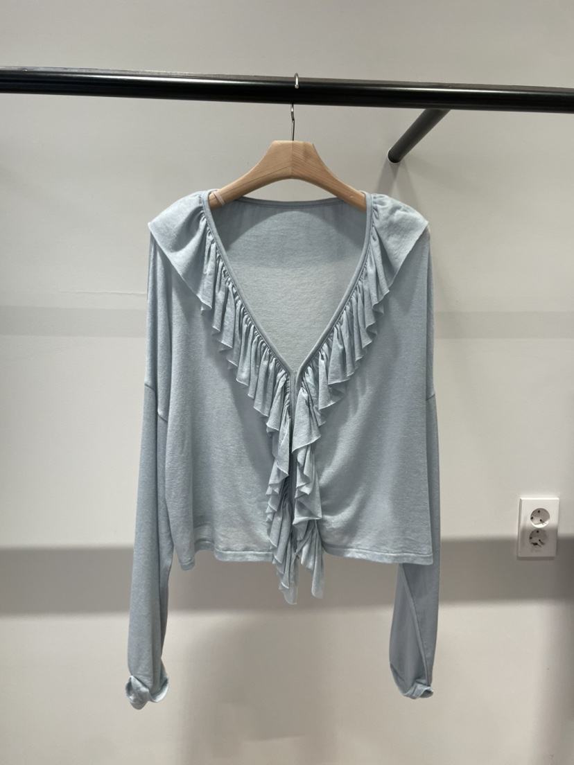 ORMORE東大門直郵女士新款人氣真品熱賣時尚推薦長袖T恤開衫ORMORE長袖T恤圖色2