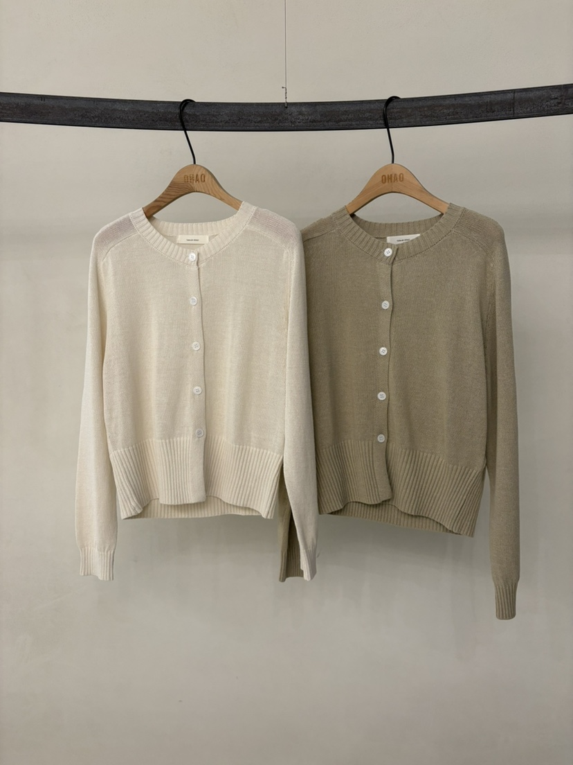 OHAO韓國代購女士新品真品推薦休閑職業時尚人氣26春夏針織衫OHAO/HA MONG針織衫