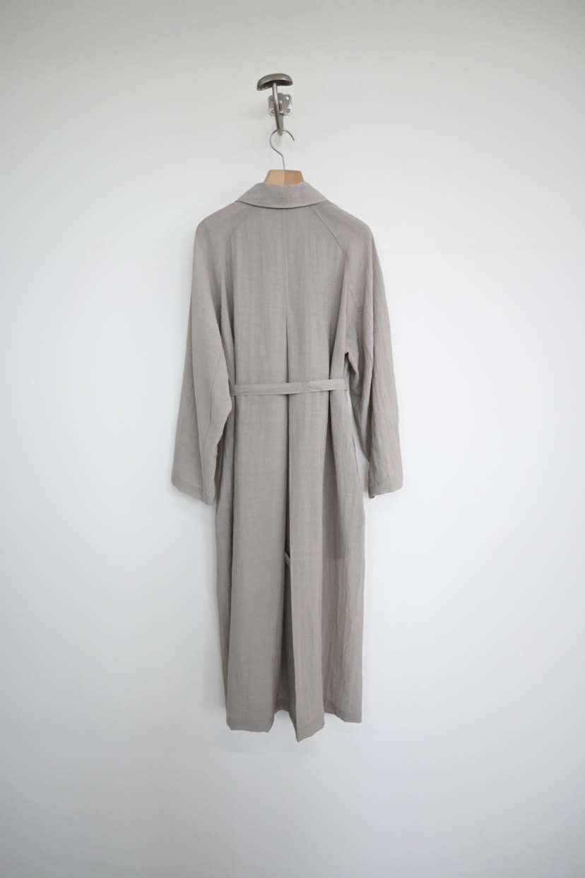 OP PER韓國代購女裝新品推薦時尚熱賣真品長款風衣含腰帶OPPER-simplebeige長款風衣