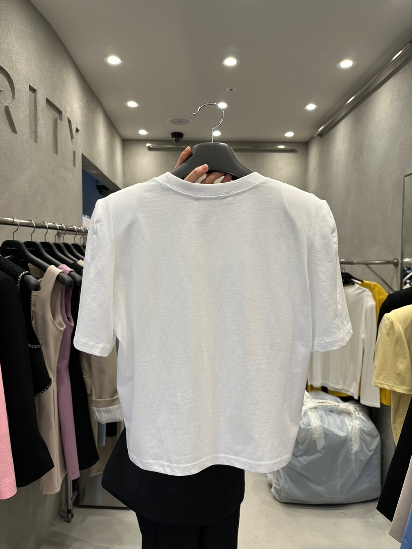 CELEBRITY-A東大門代購女士新款26春夏時尚休閑真品職業T恤CELEBRITY-AT恤