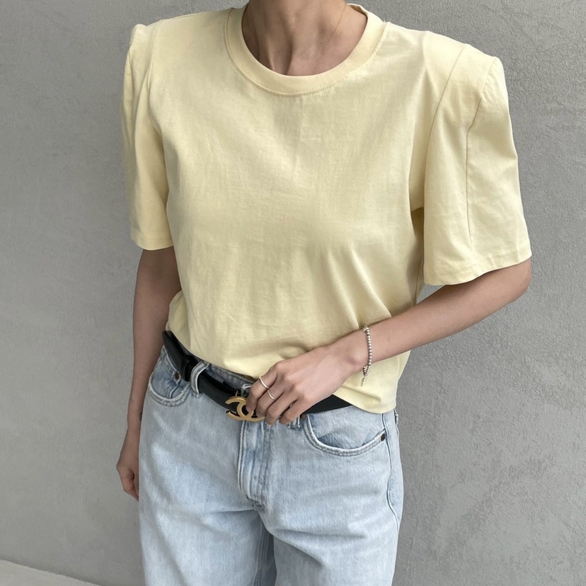 CELEBRITY-A東大門代購女士新款26春夏時尚休閑真品職業T恤CELEBRITY-AT恤