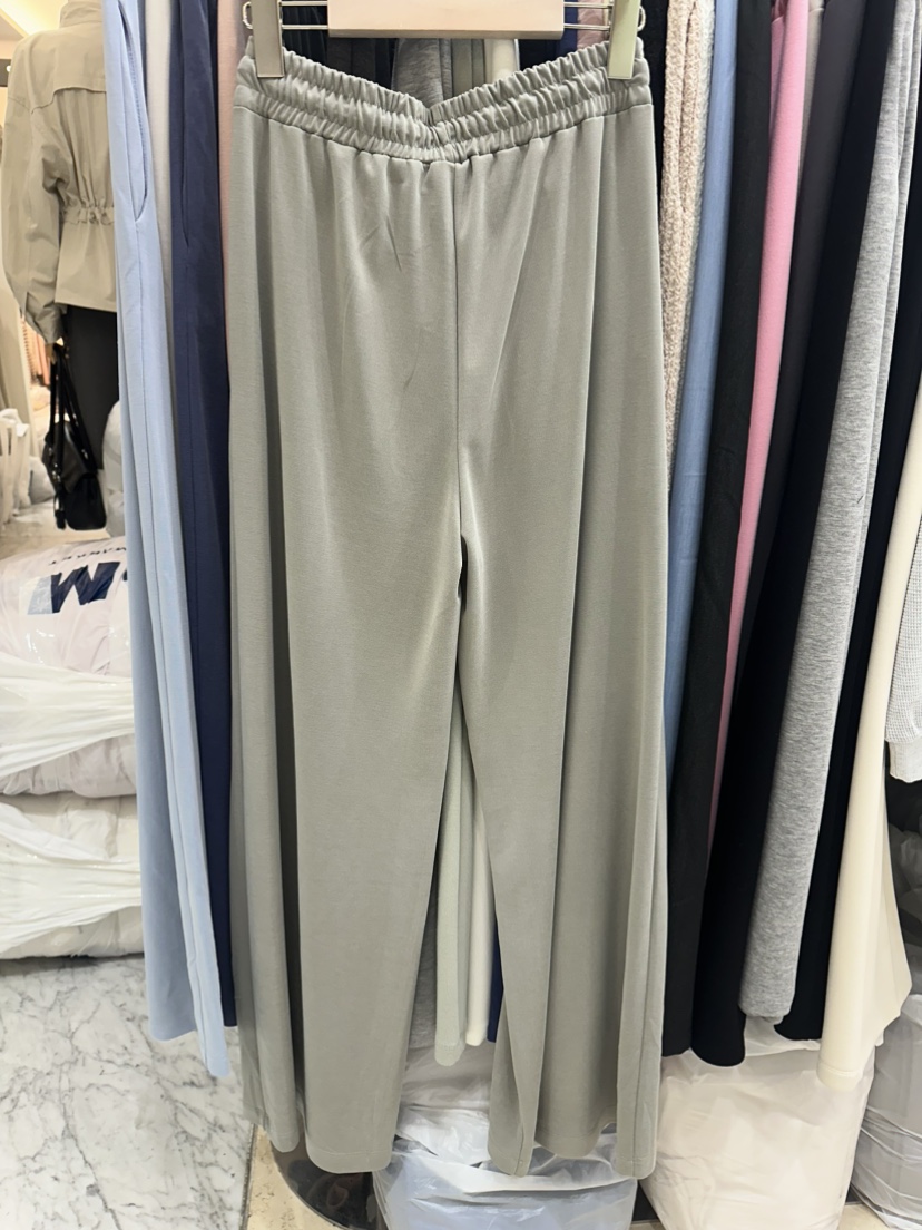 ONL東大門實拍女裝新款時尚熱賣人氣休閑休閑褲莫代爾闊腿褲ONL休閑褲