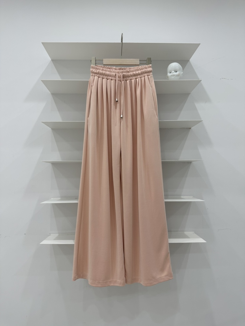 ONL東大門實拍女裝新款時尚熱賣人氣休閑休閑褲莫代爾闊腿褲ONL休閑褲圖色3