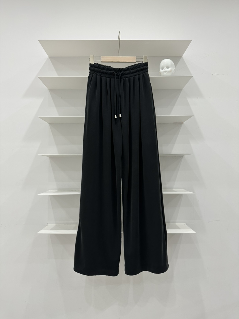 ONL東大門實拍女裝新款時尚熱賣人氣休閑休閑褲莫代爾闊腿褲ONL休閑褲圖色4