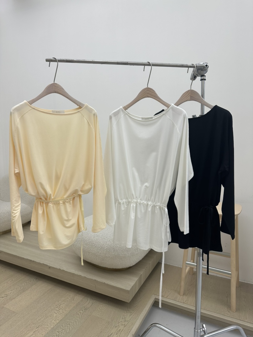 ONL韓國直郵女裝新款時尚推薦26春夏人氣職業休閑長袖T恤ONL長袖T恤