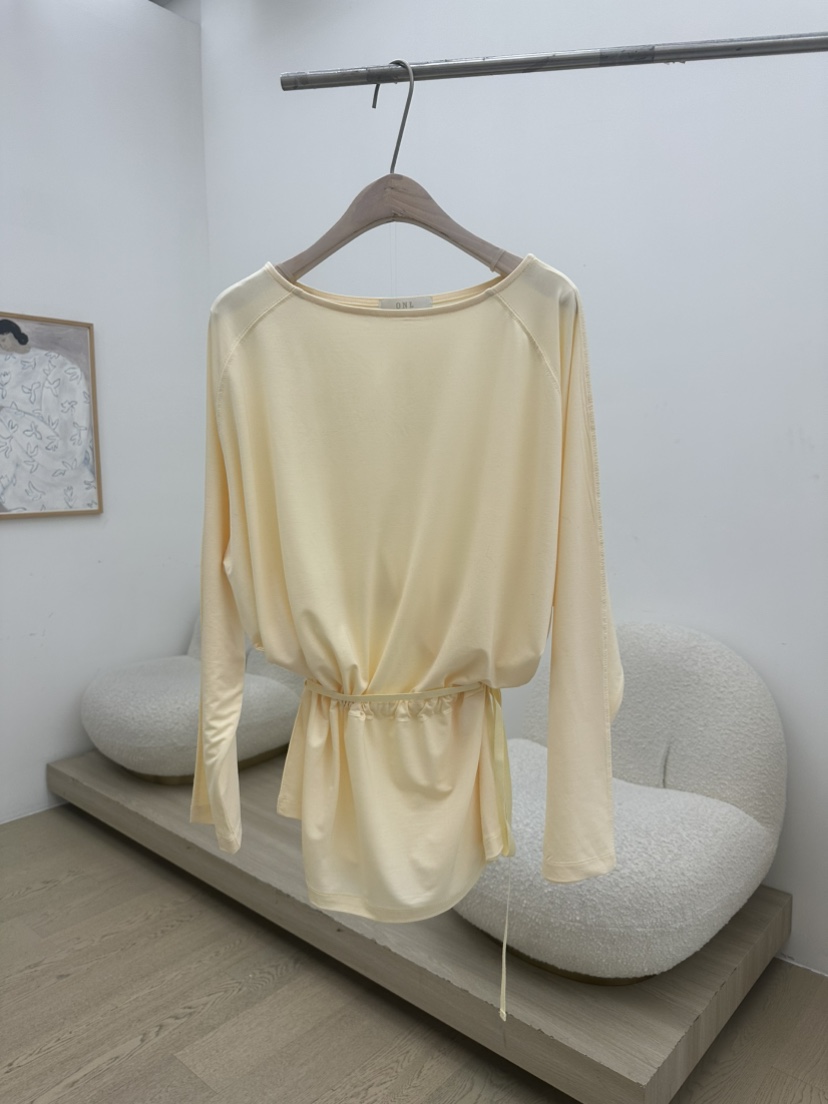 ONL韓國直郵女裝新款時尚推薦26春夏人氣職業休閑長袖T恤ONL長袖T恤圖色1