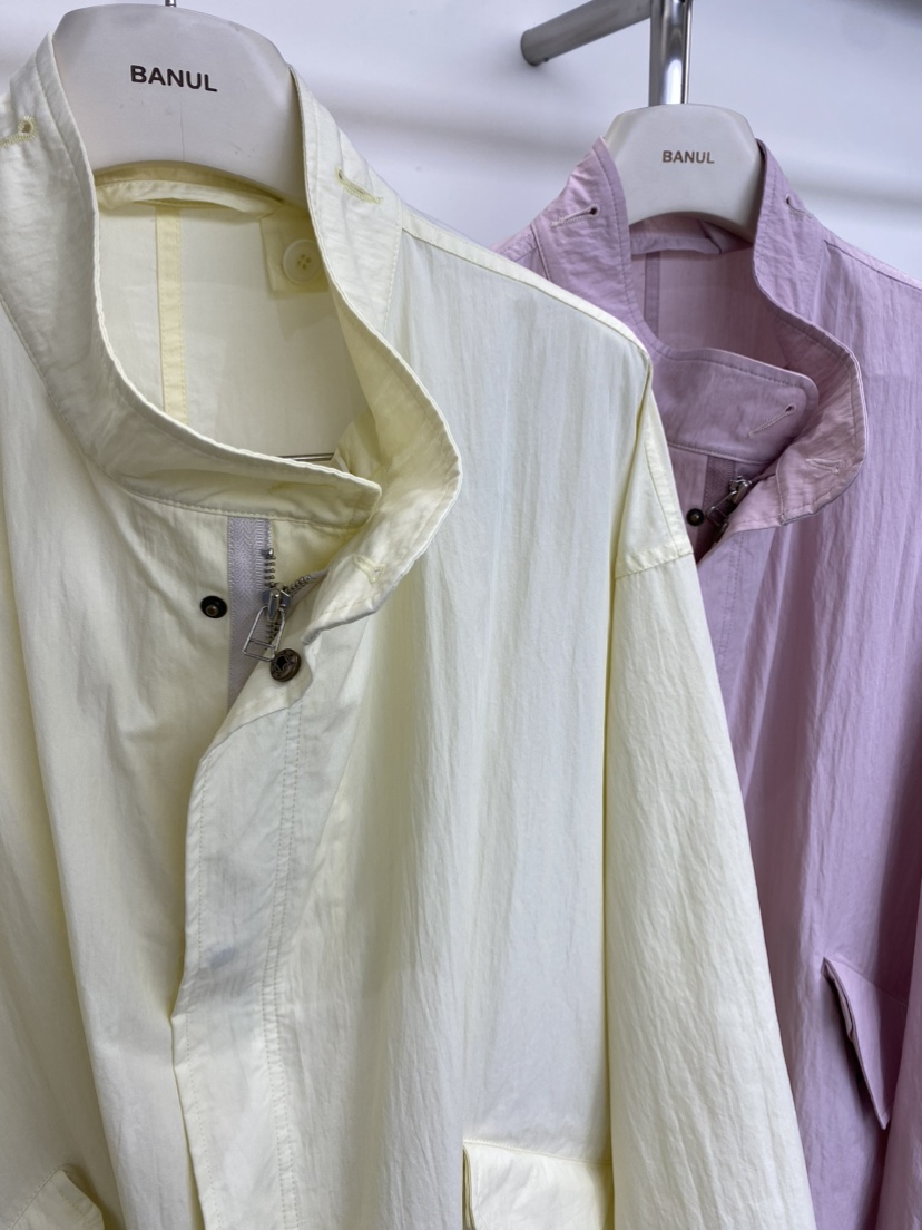 BANUL東大門直郵女士新款職業時尚熱賣真品26春夏長款風衣花朵BANUL長款風衣