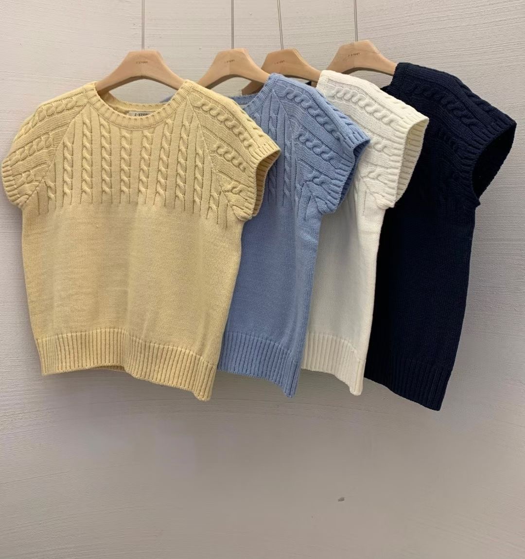 J-STORY東大門直郵女裝新款推薦職業26春夏真品人氣針織衫J-STORY針織衫圖色3左三色