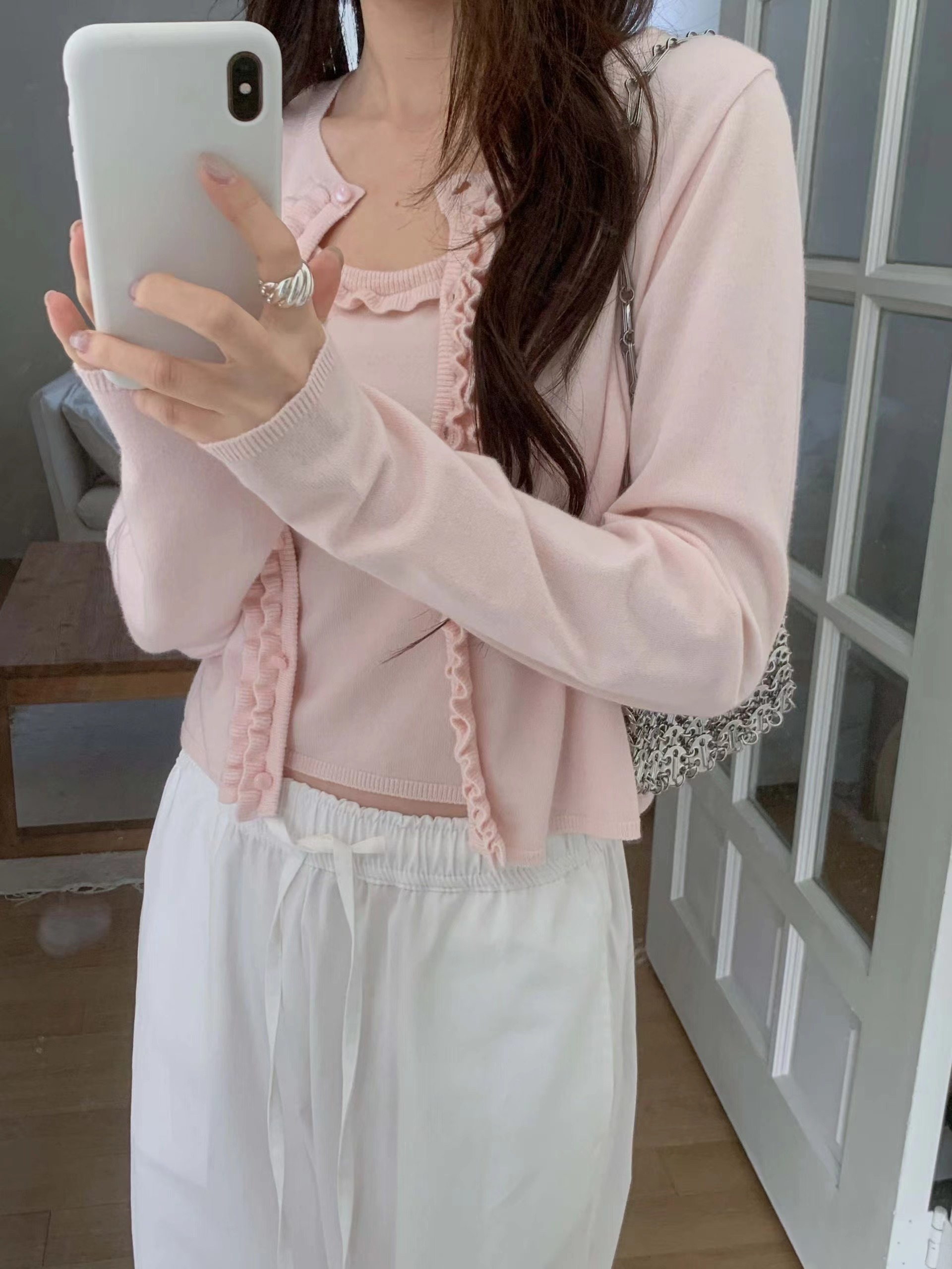 MIELLE-미엘르-OT韓國代購女裝新品時尚針織衫不含吊帶羊毛衫MIELLE-미엘르-OT針織衫圖色2