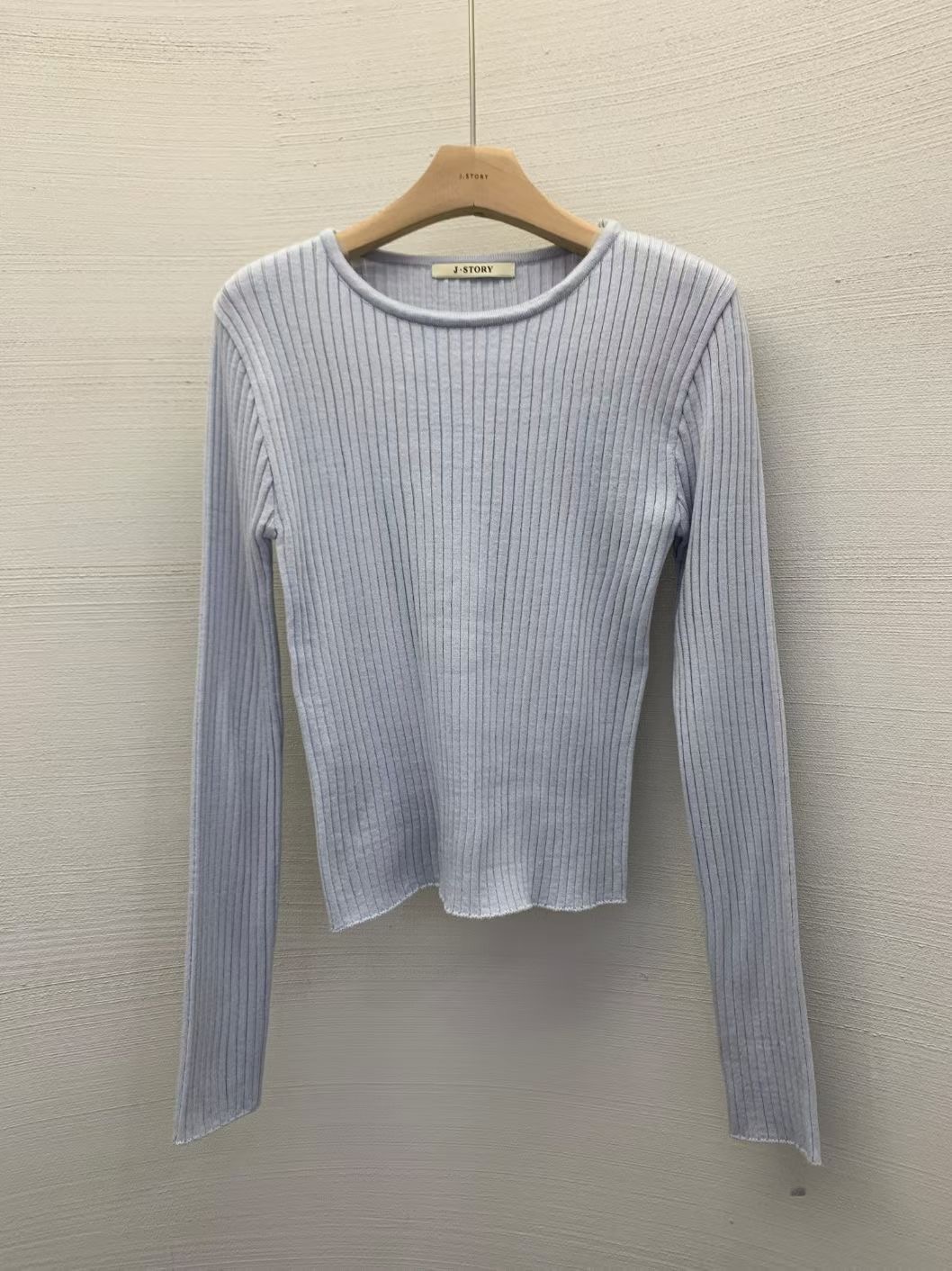 J-STORY韓國直郵女士新款休閑時尚推薦真品人氣針織衫羅紋J-STORY針織衫圖色1