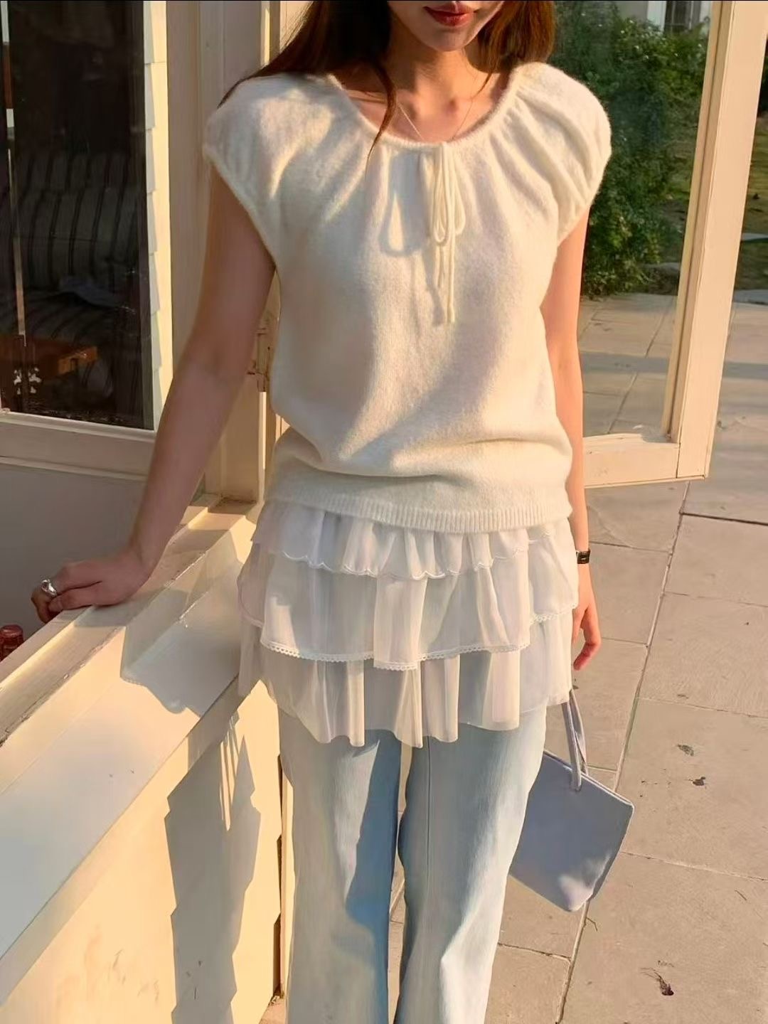 J-STORY東大門實拍女裝新款真品人氣休閑時尚熱賣吊帶背心J-STORY吊帶/背心圖色2