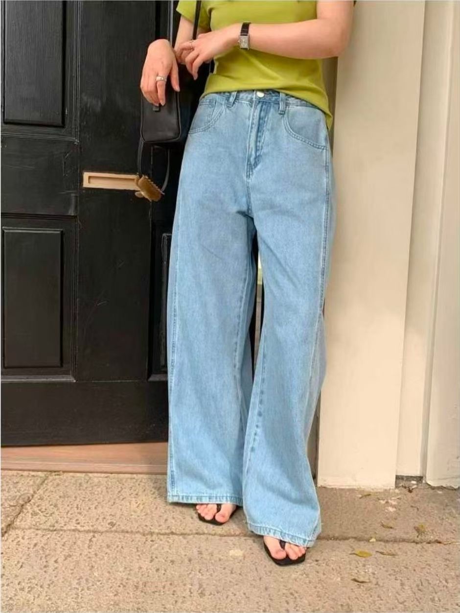 J-STORY韓國代購女裝新款26春夏熱賣真品休閑推薦牛仔褲J-STORY牛仔褲圖色1