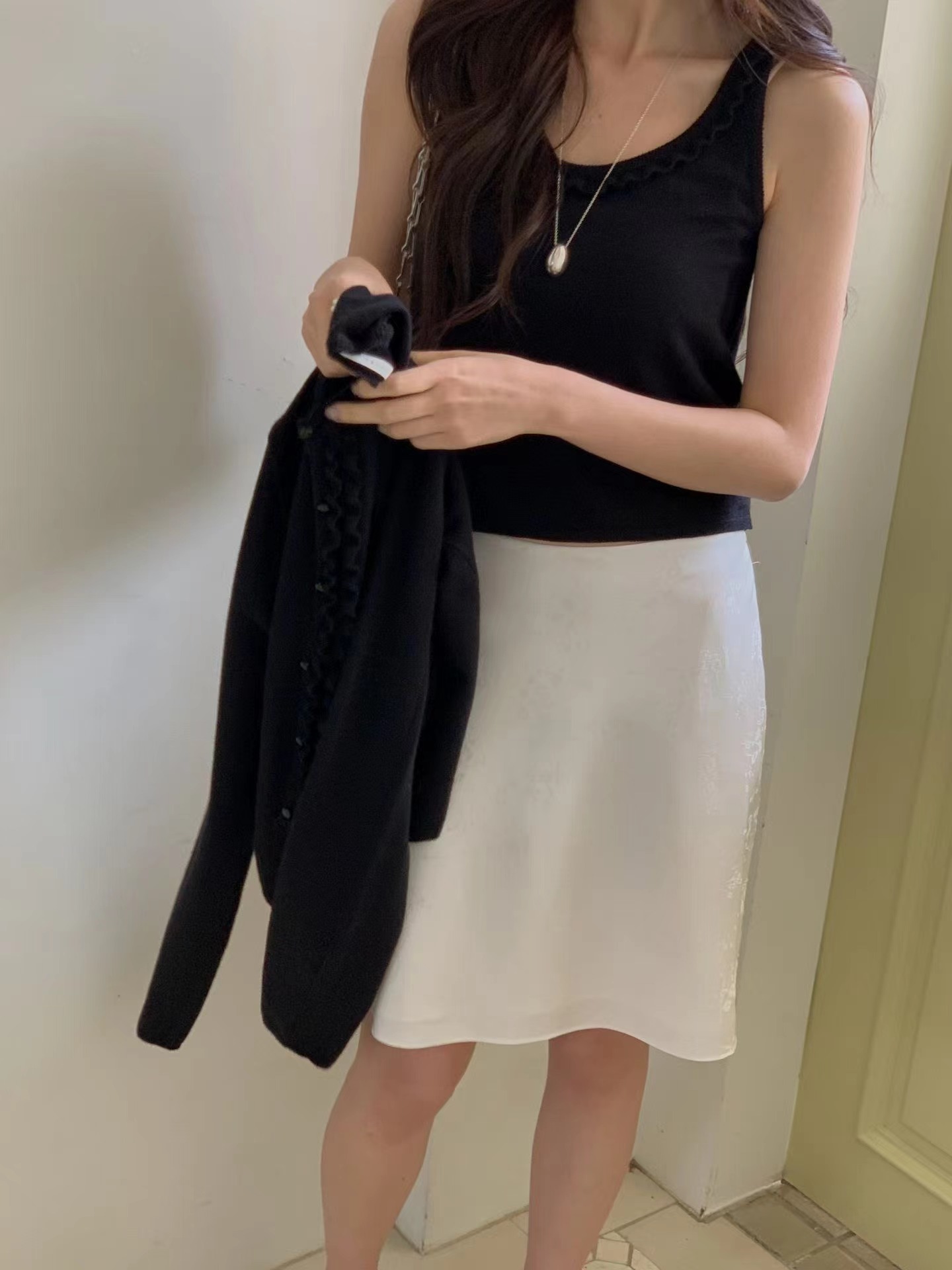 MIELLE-미엘르-OT韓國代購女裝新款休閑人氣真品吊帶背心MIELLE-미엘르-OT吊帶/背心圖色3