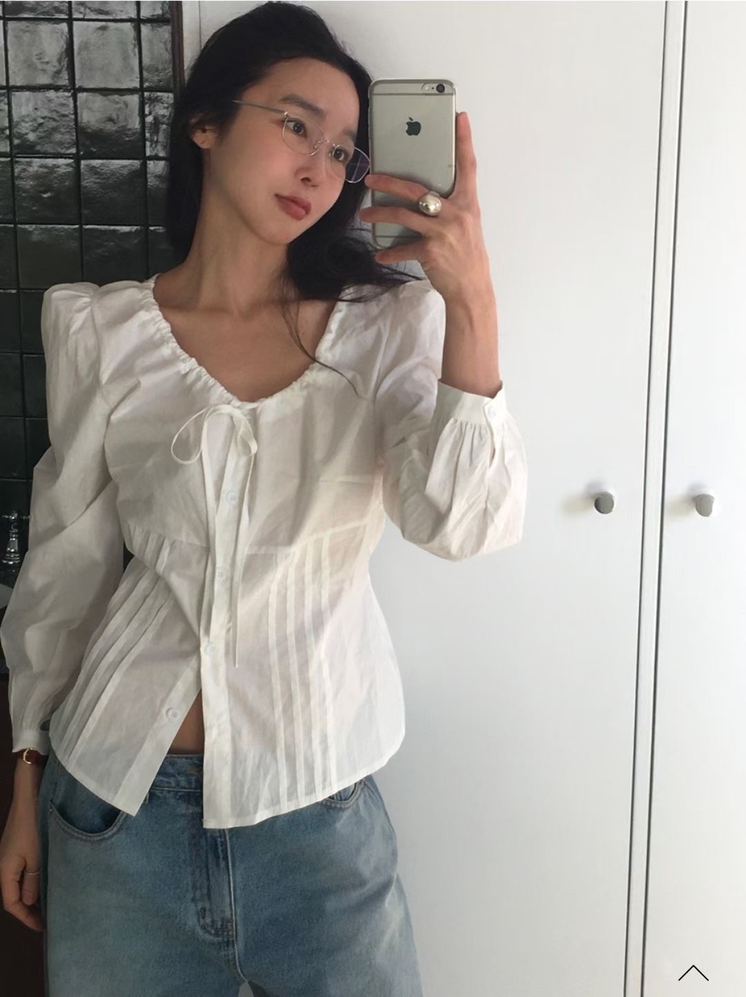 J-STORY東大門代購女裝新款26春夏人氣休閑職業襯衫蕾絲衫J-STORY襯衫/蕾絲衫