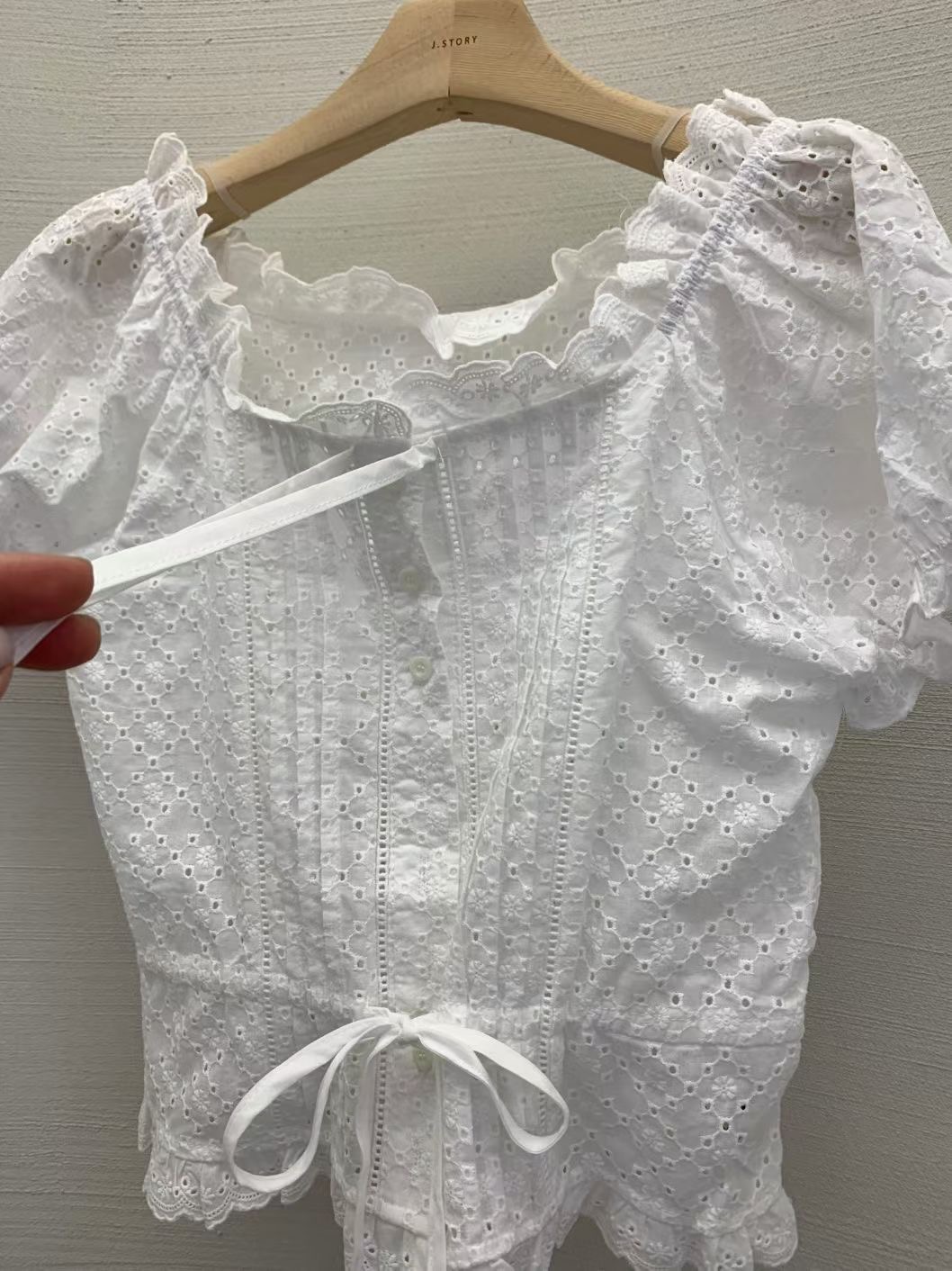 J-STORY東大門代購女裝新款熱賣休閑人氣時尚襯衫蕾絲衫J-STORY襯衫/蕾絲衫