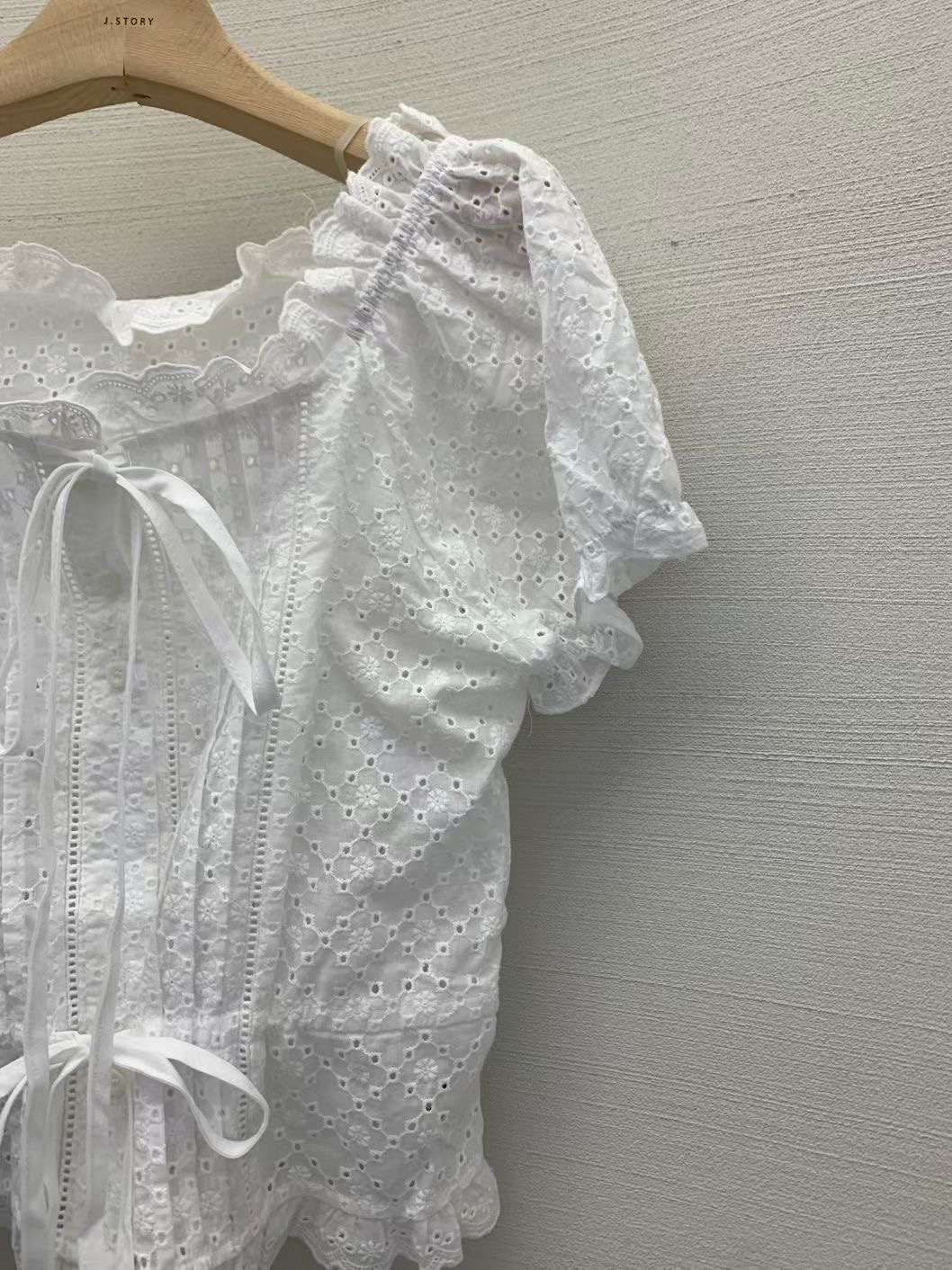 J-STORY東大門代購女裝新款熱賣休閑人氣時尚襯衫蕾絲衫J-STORY襯衫/蕾絲衫