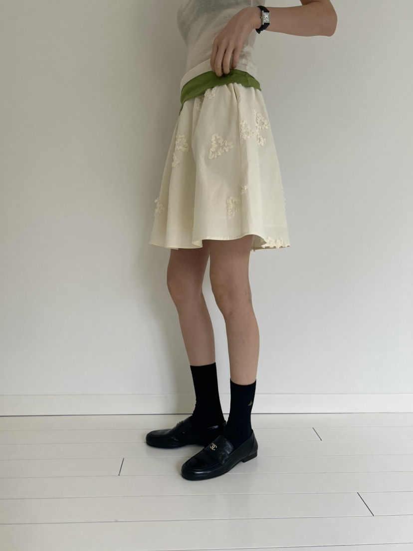 ME MO韓國直郵女裝新品真品人氣時尚休閑26春夏半身裙中短裙ME MO半身裙/中短裙