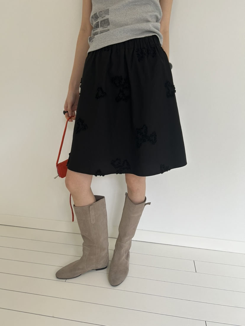 ME MO韓國直郵女裝新品真品人氣時尚休閑26春夏半身裙中短裙ME MO半身裙/中短裙圖色2