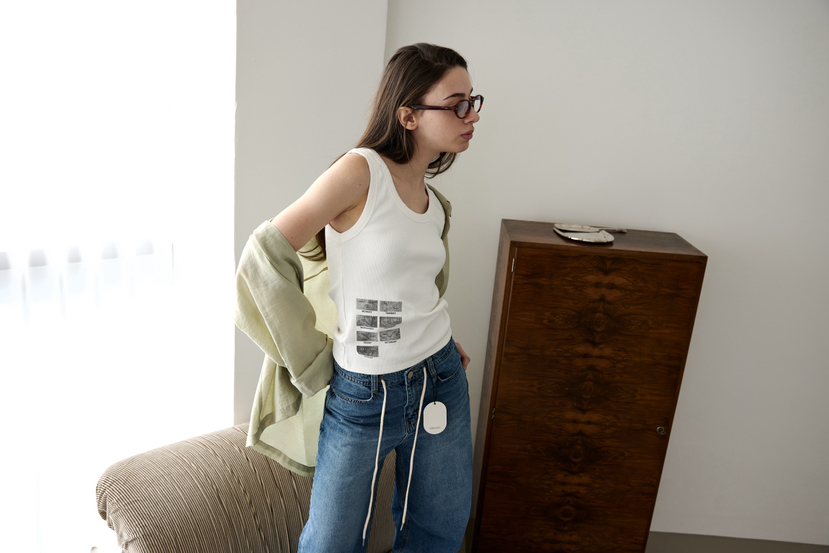 ME MO韓國直郵女裝新款職業休閑時尚26春夏吊帶背心羅紋ME MO吊帶/背心