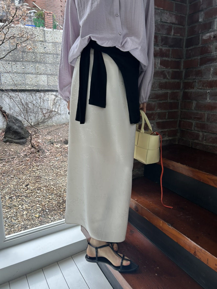 ME MO東大門實拍女裝新品人氣休閑26春夏推薦職業熱賣長裙ME MO長裙圖色2