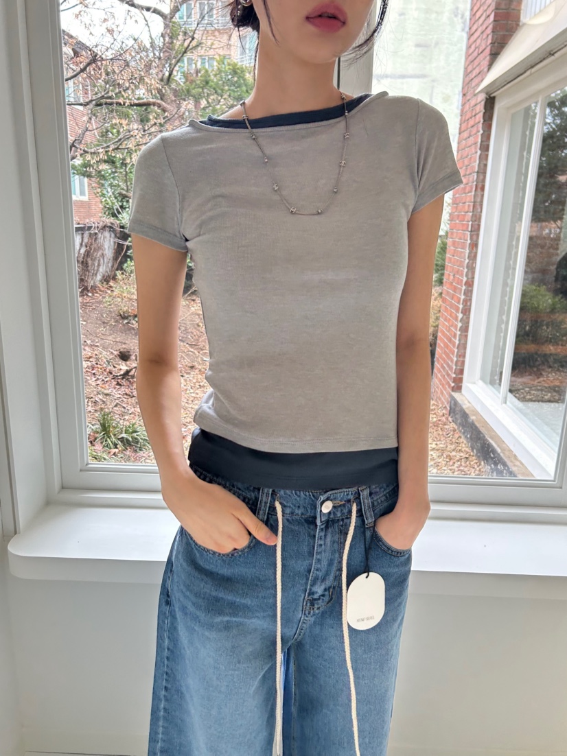 ME MO東大門代購女士新款熱賣時尚休閑真品26春夏推薦T恤ME MOT恤圖色3