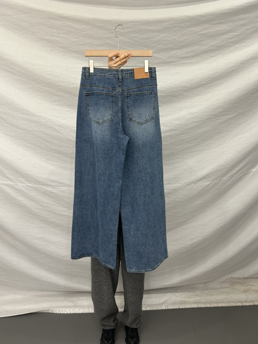 ME MO韓國代購女裝新品時尚真品休閑職業推薦牛仔褲純棉ME MO牛仔褲