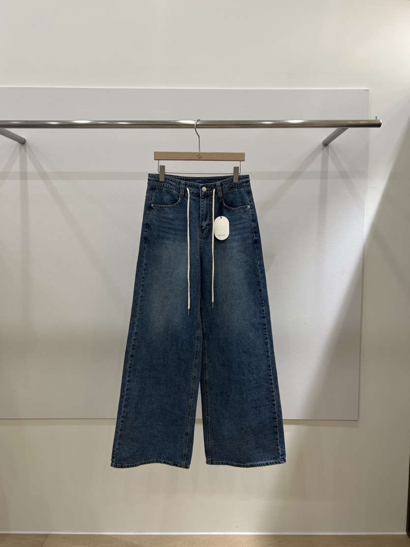 ME MO韓國代購女裝新品時尚真品休閑職業推薦牛仔褲純棉ME MO牛仔褲