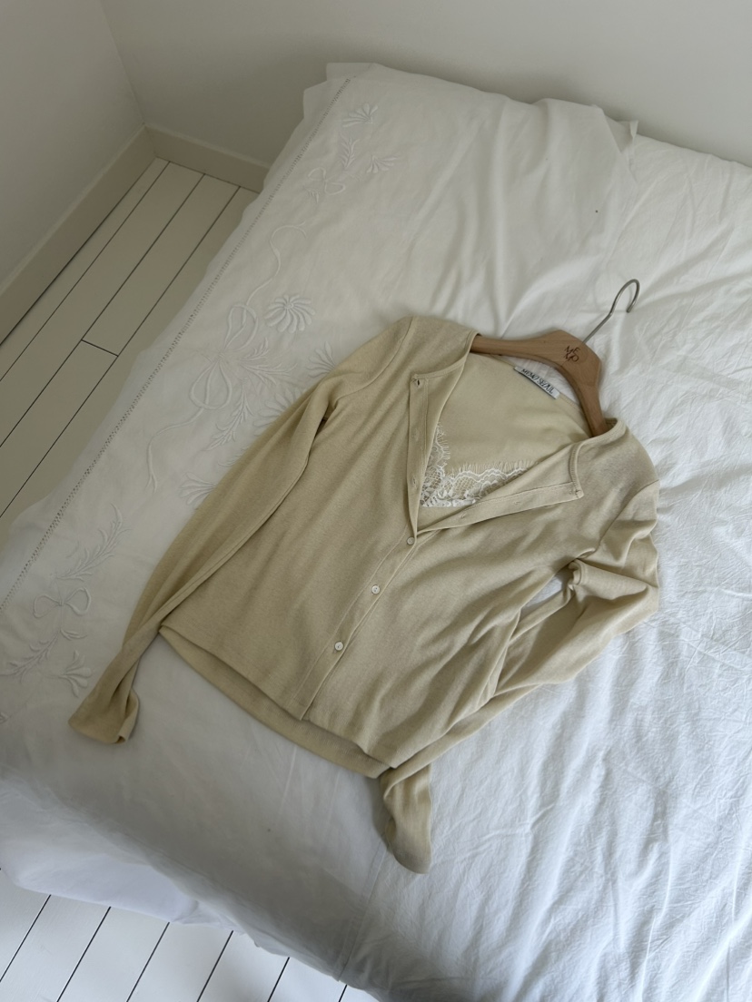 ME MO東大門實拍女士新款推薦人氣真品時尚針織衫蕾絲開衫ME MO針織衫