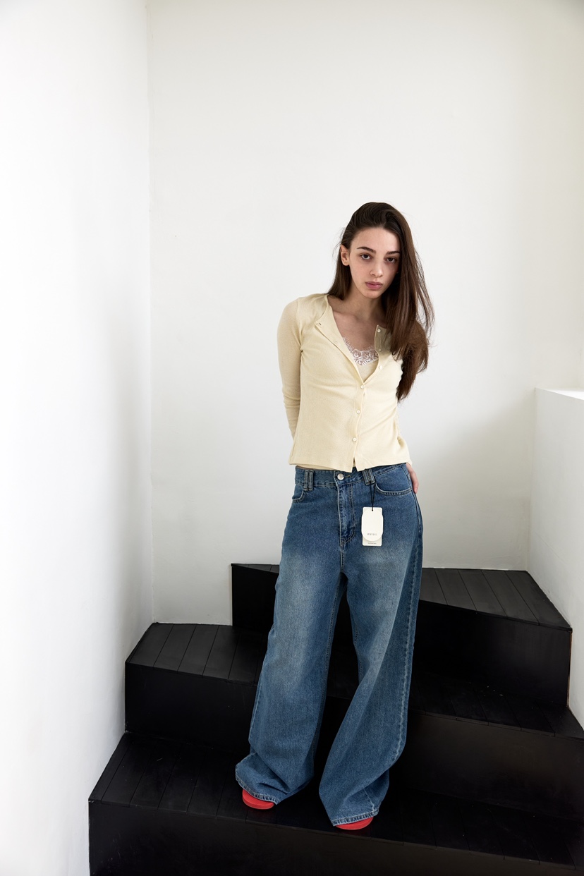 ME MO東大門實拍女士新款推薦人氣真品時尚針織衫蕾絲開衫ME MO針織衫