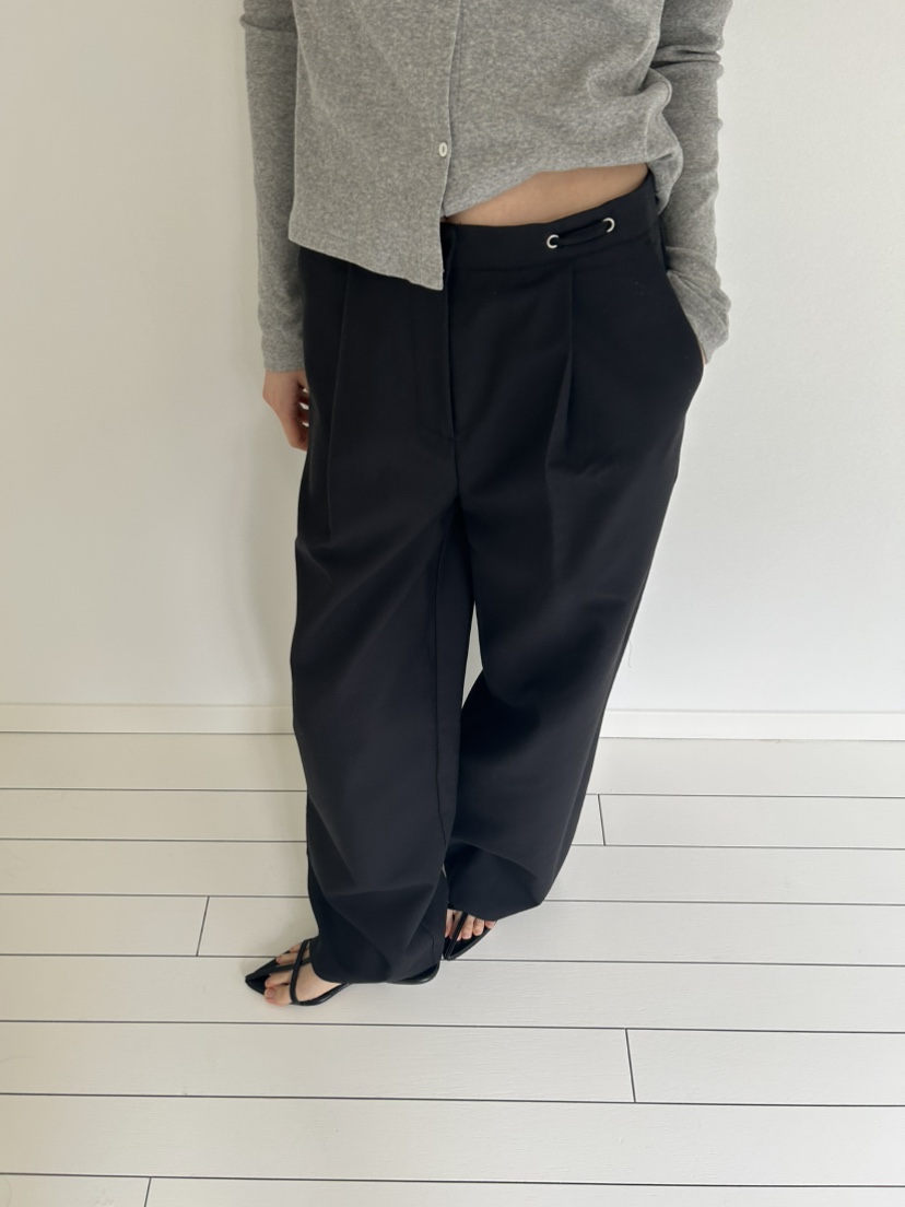 ME MO東大門代購女士新品職業人氣時尚熱賣推薦休閑褲鏤空ME MO休閑褲