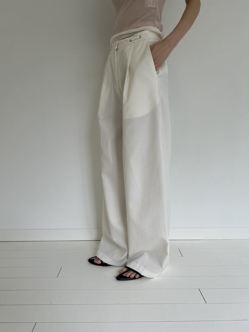 ME MO東大門代購女士新品職業人氣時尚熱賣推薦休閑褲鏤空ME MO休閑褲圖色2